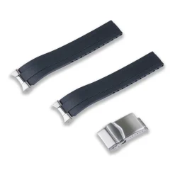 FKM RUBBER STRAP WITH END LINKS FOR HAMILTON KHAKI FIELD (MX03-733) - Image 4