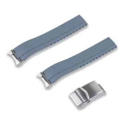 FKM RUBBER STRAP WITH END LINKS FOR HAMILTON KHAKI FIELD (MX03-733) - Image 7
