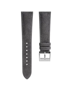 Alternative view of Delugs Dark Grey Alcantara Signature Strap
