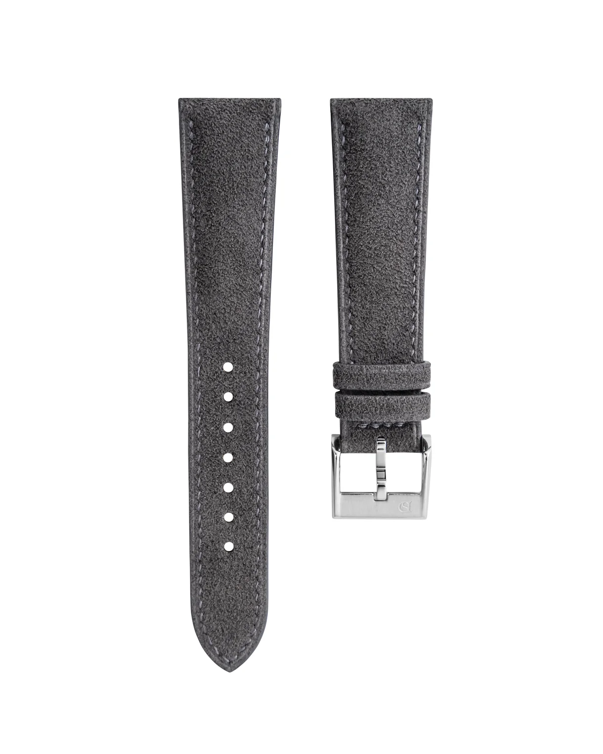 Delugs Dark Grey Alcantara Signature Strap - Image 2