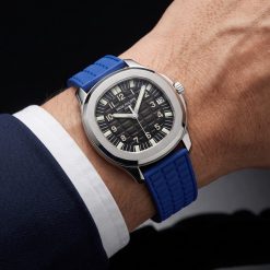 19mm Vintage FKM Rubber Strap Aquanaut Style - Image 12