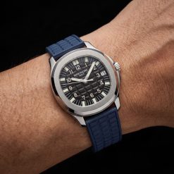 19mm Vintage FKM Rubber Strap Aquanaut Style - Image 14