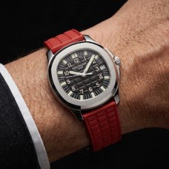 19mm Vintage FKM Rubber Strap Aquanaut Style - Image 13