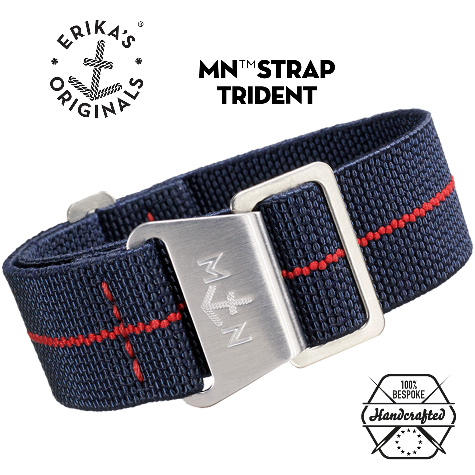 Trident-Red Centerline MN Strap 24mm