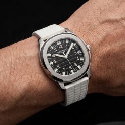 19mm Vintage FKM Rubber Strap Aquanaut Style - Image 15